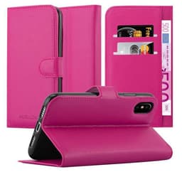 iPhone X / XS Deksel Etui Case (rosa)