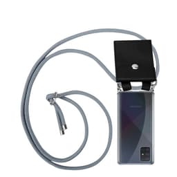 Etui Samsung Galaxy A71 5G Cover Kæde (Grå)