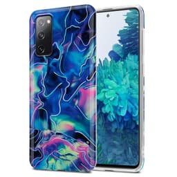 Samsung Galaxy S20 FE lommebokdeksel etui (blå)