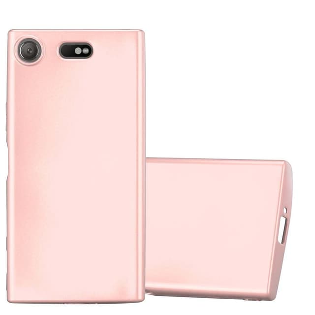 Sony Xperia XZ1 COMPACT Cover Etui Case (Lyserød)