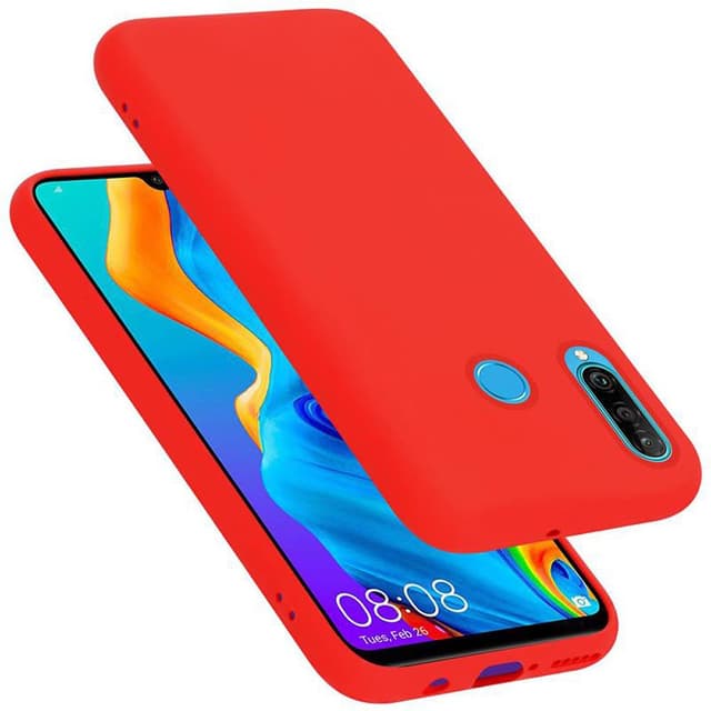 Huawei P30 LITE Skal Fodral Case (Röd)