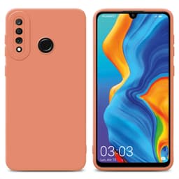 Huawei P30 LITE Deksel cover case (oransje)