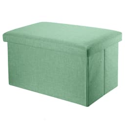 Klapbænk 78x38x38 cm Skammel Taburet (grøn)