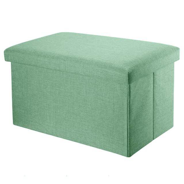 Klapbænk 78x38x38 cm Skammel Taburet (grøn)