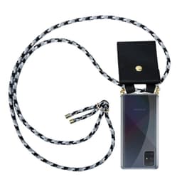 Samsung Galaxy A51 4G / M40s Etui Cover Kæde (Grå)