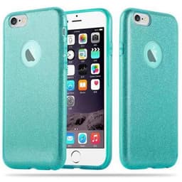 iPhone 6 / 6S Deksel Glitter (turkis)