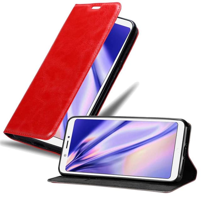 BQ Aquaris C Skal Fodral Case (Röd)