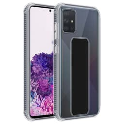 Samsung Galaxy A71 4G Suojakuori Kotelo (Musta)