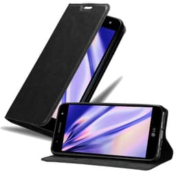 LG X POWER 3 lommebokdeksel deksel (svart)