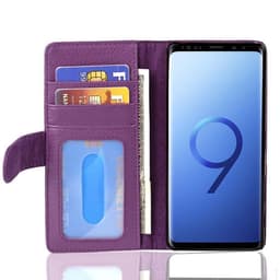 Samsung Galaxy S9 PLUS lommebokdeksel case (lilla)