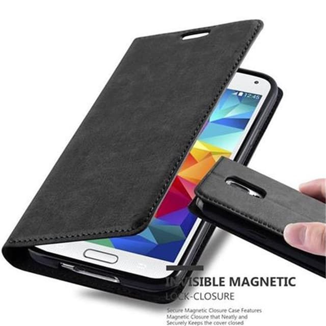 Samsung Galaxy S5 / S5 NEO Cover Etui Case (Sort)