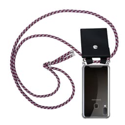 Etui Samsung Galaxy A10e / A20e Cover Kæde (Rød)