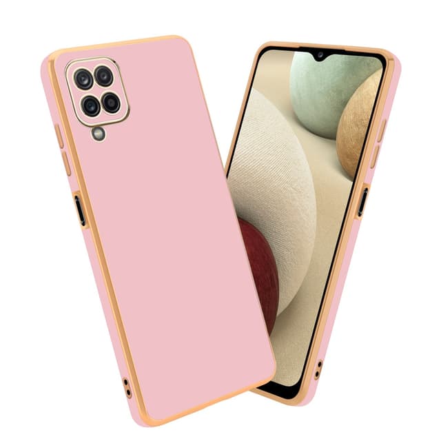Samsung Galaxy A12 / M12 Cover Etui Case (Lyserød)