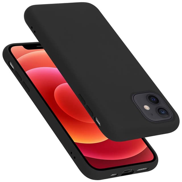 iPhone 12 MINI Suojakuori Kotelo Case (Musta)