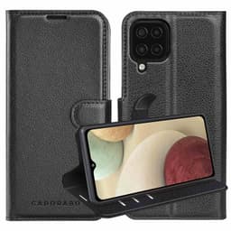 Samsung Galaxy A12 / M12 Deksel Etui Case (svart)