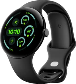 Google Pixel Watch 3 älykello 45 mm LTE (Obsidian)