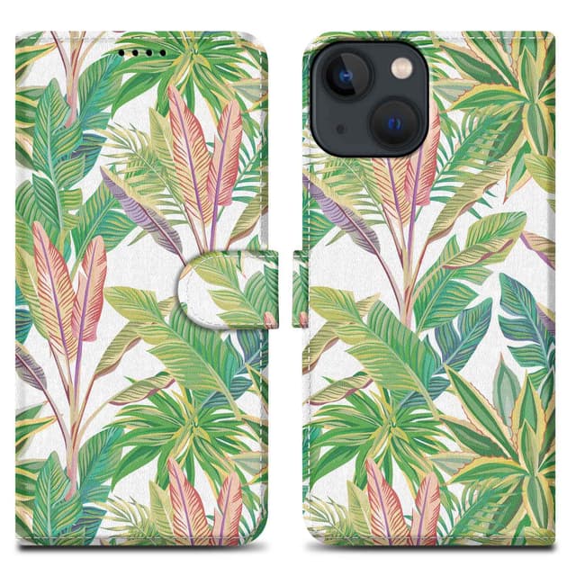 iPhone 13 MINI lommebokdeksel etui (grønn)