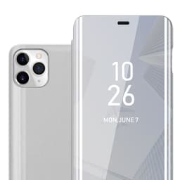Suojakuori iPhone 11 PRO MAX Lompakkokotelo (Hopea)