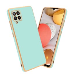 Samsung Galaxy A42 5G / M42 5G Skal Fodral Case (Grön)