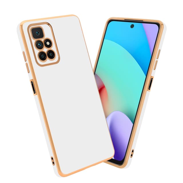 Xiaomi RedMi 10 Skal Fodral Case (Vit)