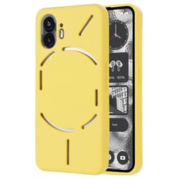Liquid silikon skal Nothing CMF Phone 1 - Gul