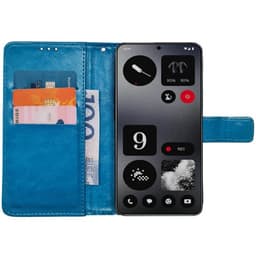 Wallet cover 3-kort Nothing CMF Phone 1 - Lyseblå