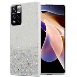 Xiaomi RedMi NOTE 11 PRO+ Silikondeksel Glitter