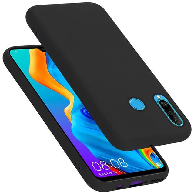 Huawei P30 LITE Skal Fodral Case (Svart)