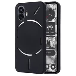 Liquid silikone cover Nothing CMF Phone 1 - Sort