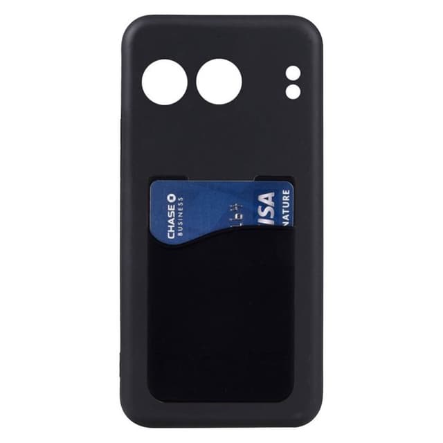 Silikon skal med korthållare OnePlus Nord 4 - Svart