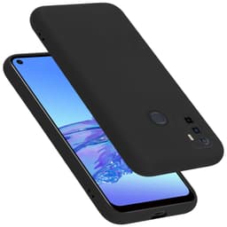 Oppo A53s silikondeksel case (Svart)