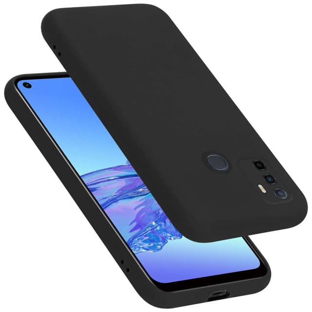 Oppo A53s silikondeksel case (Svart)