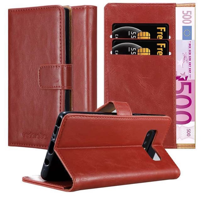 Samsung Galaxy NOTE 8 lommebokdeksel etui (rød)
