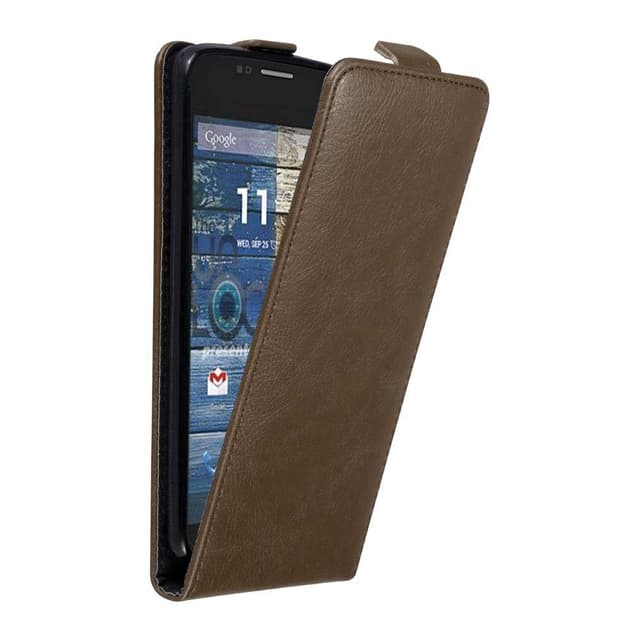 Motorola MOTO G2 Pungetui Flip Cover (Brun)