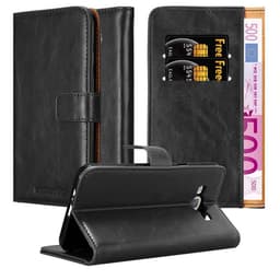 Samsung Galaxy A8 2015 lommebokdeksel etui (svart)