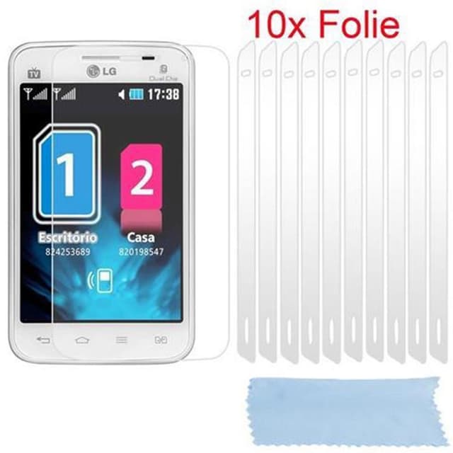 LG L4 II 10x Skjermbeskytter Skärmskydd