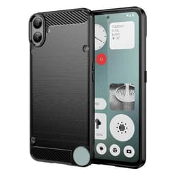 Borstat silikon skal Nothing CMF Phone 1 - Svart