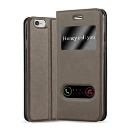 Lompakkokotelo iPhone 6 / 6S Case (Ruskea)