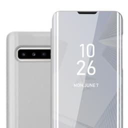 Samsung Galaxy S10 5G lommebokdeksel etui (sølv)
