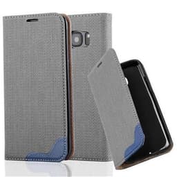 Samsung Galaxy S7 EDGE Plånboksfodral Skal (Grå)
