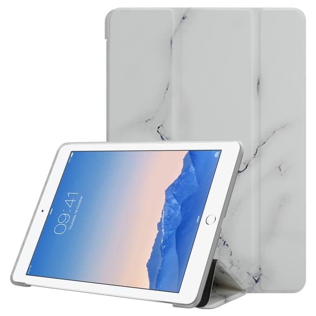 iPad 2 / 3 / 4 Plånboksfodral Skal (Vit)