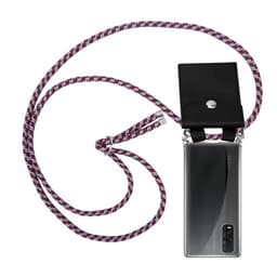 Oppo FIND X2 Deksel med Halskjede (rød)