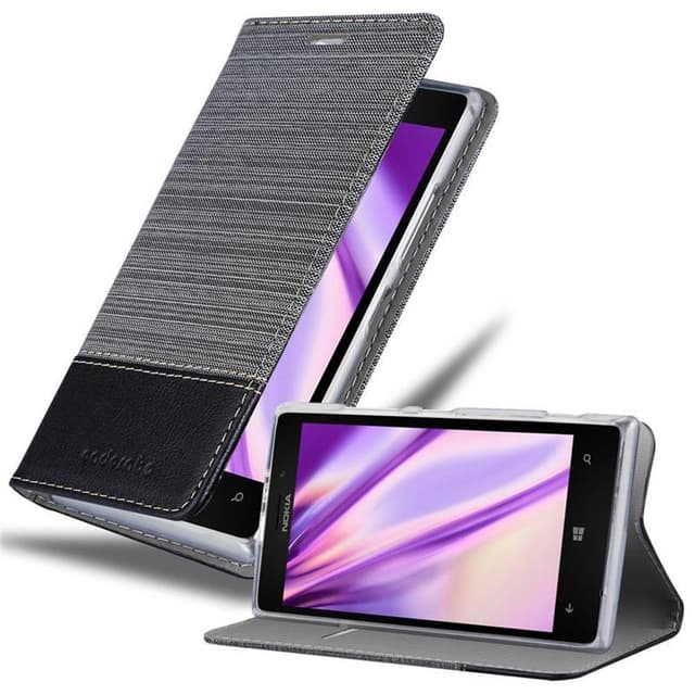 Nokia Lumia 925 Pungetui Cover Case (Grå)
