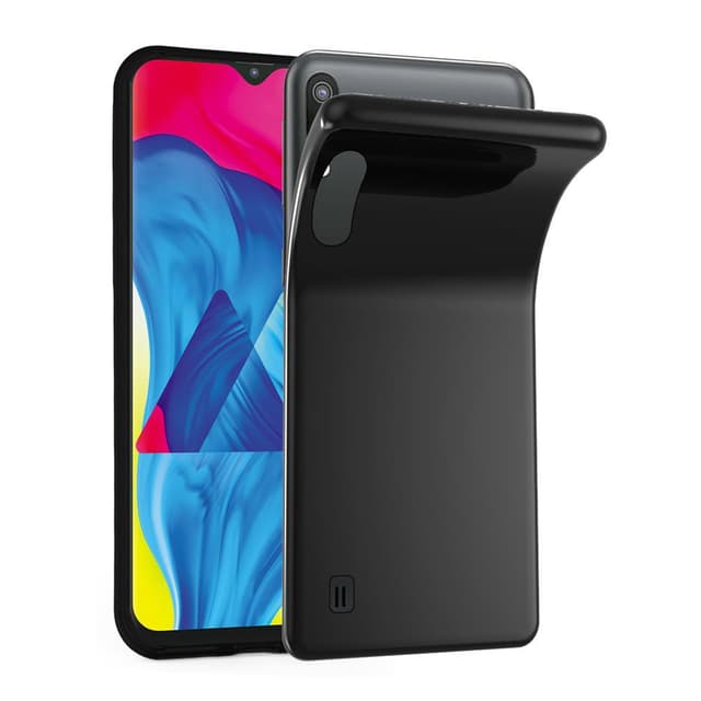 Samsung Galaxy A10 / M10 Suojakuori Kotelo (Musta)
