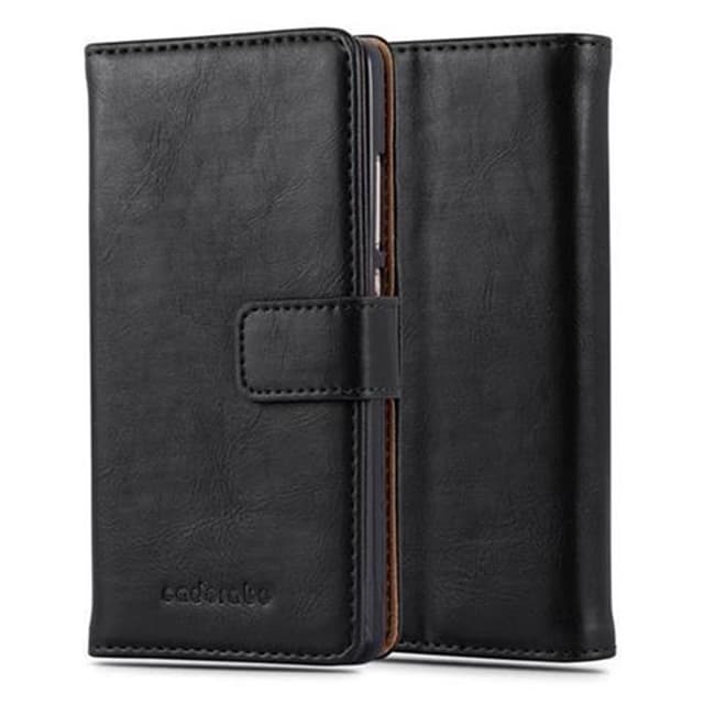 Huawei P8 LITE 2015 lommebokdeksel etui (svart)