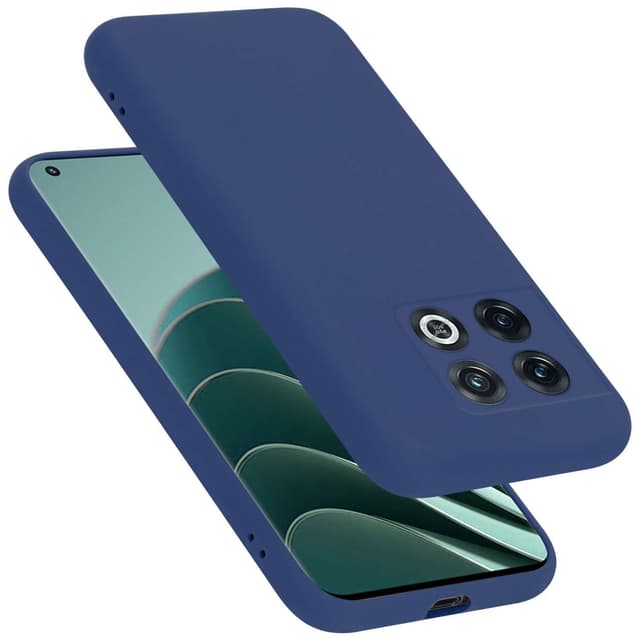 OnePlus 10 PRO 5G silikondeksel case (Blå)