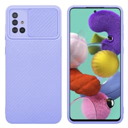 Skal Samsung Galaxy A51 4G / M40s Fodral Case (Lila)