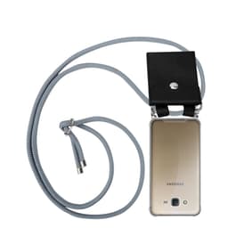 Samsung Galaxy J7 2015 Deksel med Halskjede (grå)