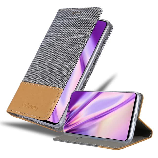 Samsung Galaxy M51 Pungetui Cover Case (Grå)