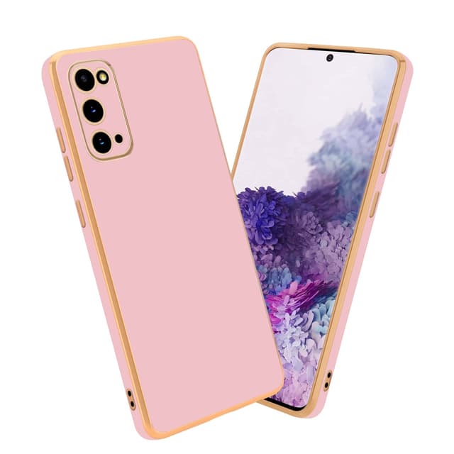 Samsung Galaxy S20 silikondeksel case (rosa)